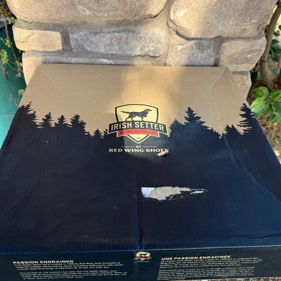 NEW Irish Setter Marshall Men’s 11” Waterproof Leather Safety Toe Pull-On Boot - Picture 2 of 9